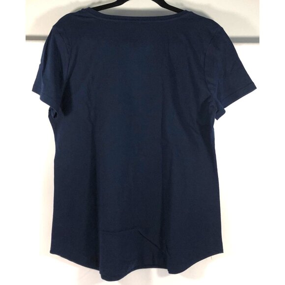 Disney Celebrate Together Womens Navy Sunshine & Good Vibes Tie-Dye Print Mickey - Picture 6 of 7